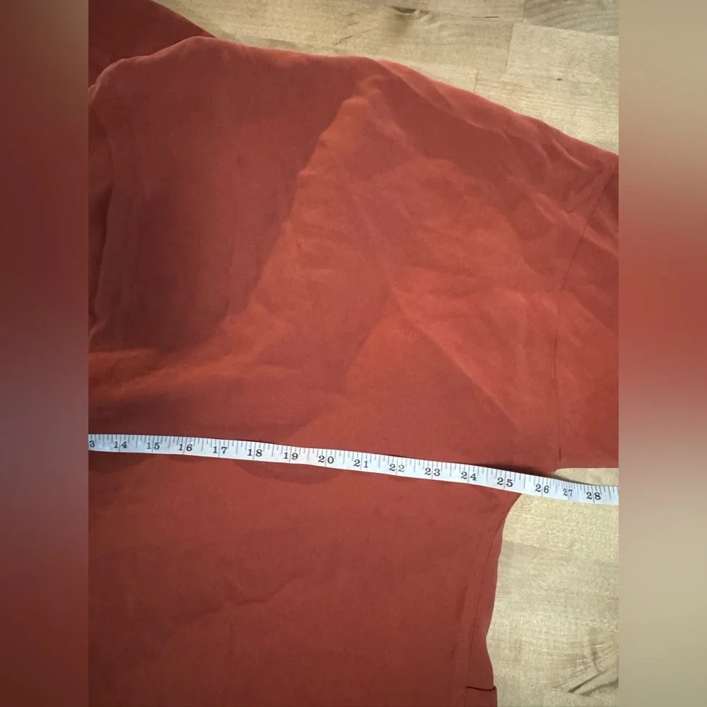 Mango Terracotta Open Front kimono style Jacket cardigan - Picture 6 of 6